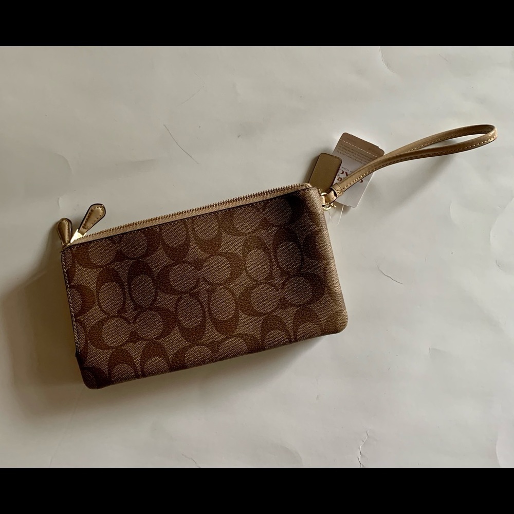 Coach NWT double zip wallet/wristlet - Picture 12 of 16